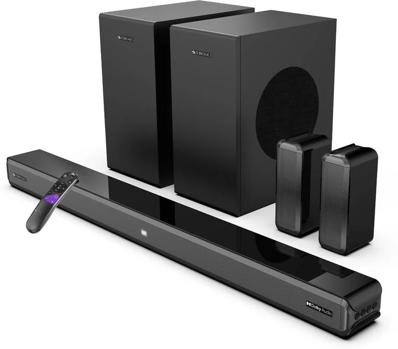 ZEBRONICS ZEB-SBSPK C12 / ZEB-JUKE BAR 9551 625 W Bluetooth Soundbar - Best price drop in India
