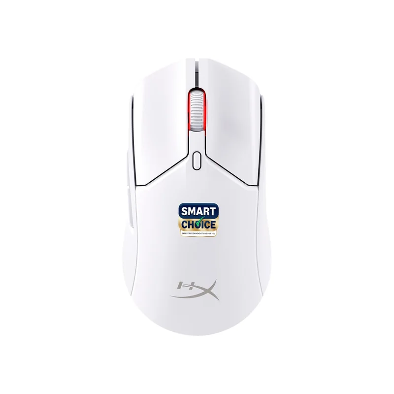 HyperX Pulsefire Haste 2 Smartchoice Dual Wireless RGB Gaming Mouse, Upto 26K DPI, HyperX 26K Sensor, 61g Ultra Lightweight, 100 Hr Battery Life, 1K Hz Polling Rate, 24 Months Warranty-White [6N0A9AA] - Best price drop in India